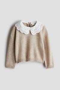 Chandail à col Claudine