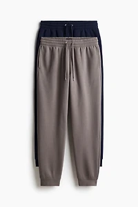 Lot de 2 pantalons en molleton Coupe classique
