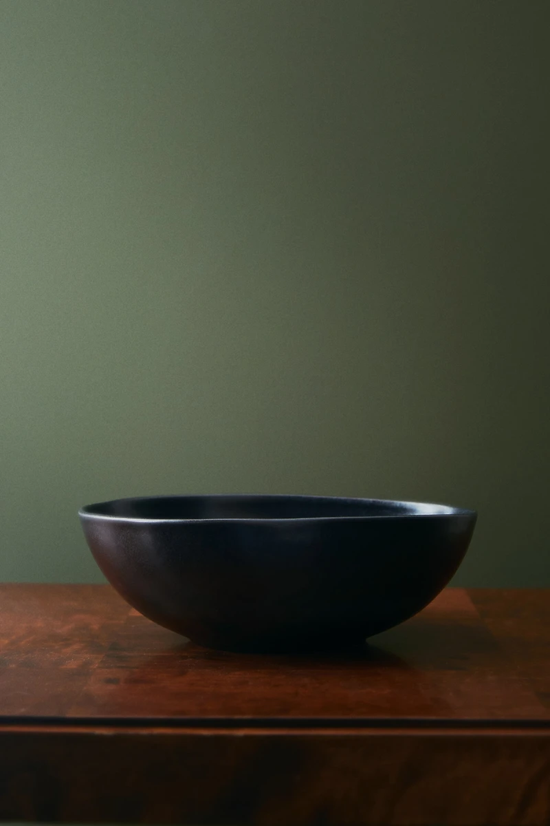 Large Stoneware Serving Bowl