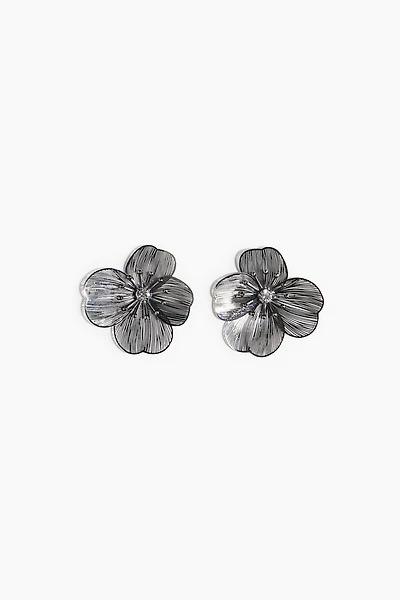 Boucles d'oreilles en forme de fleur