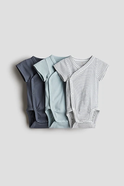 3-pack Wrapover Bodysuits