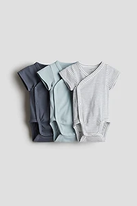 3-pack Wrapover Bodysuits