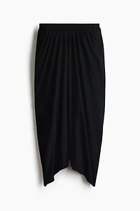 Cropped Barrel-Leg Pants