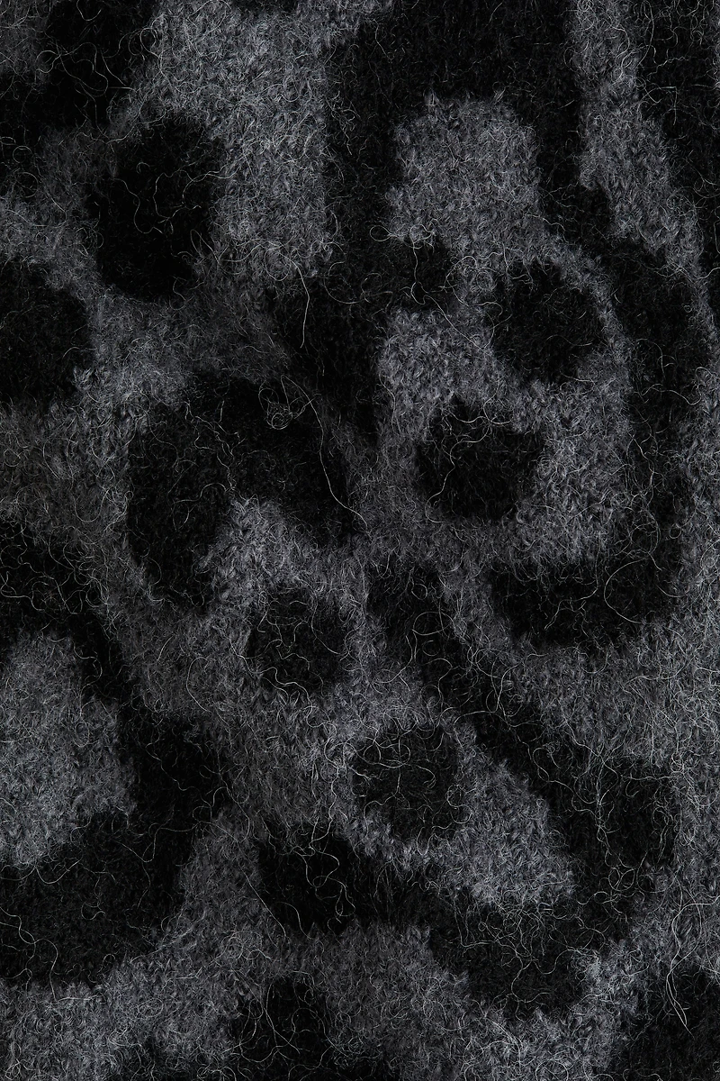 Chandail sans manches en tricot jacquard