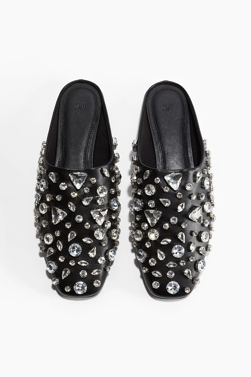 Embellished Mules