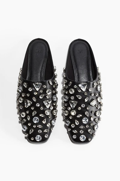 Embellished Mules