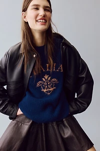 Jacquard-Motif Sweater