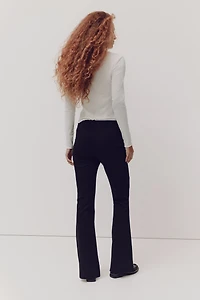 Pantalon évasé en jersey