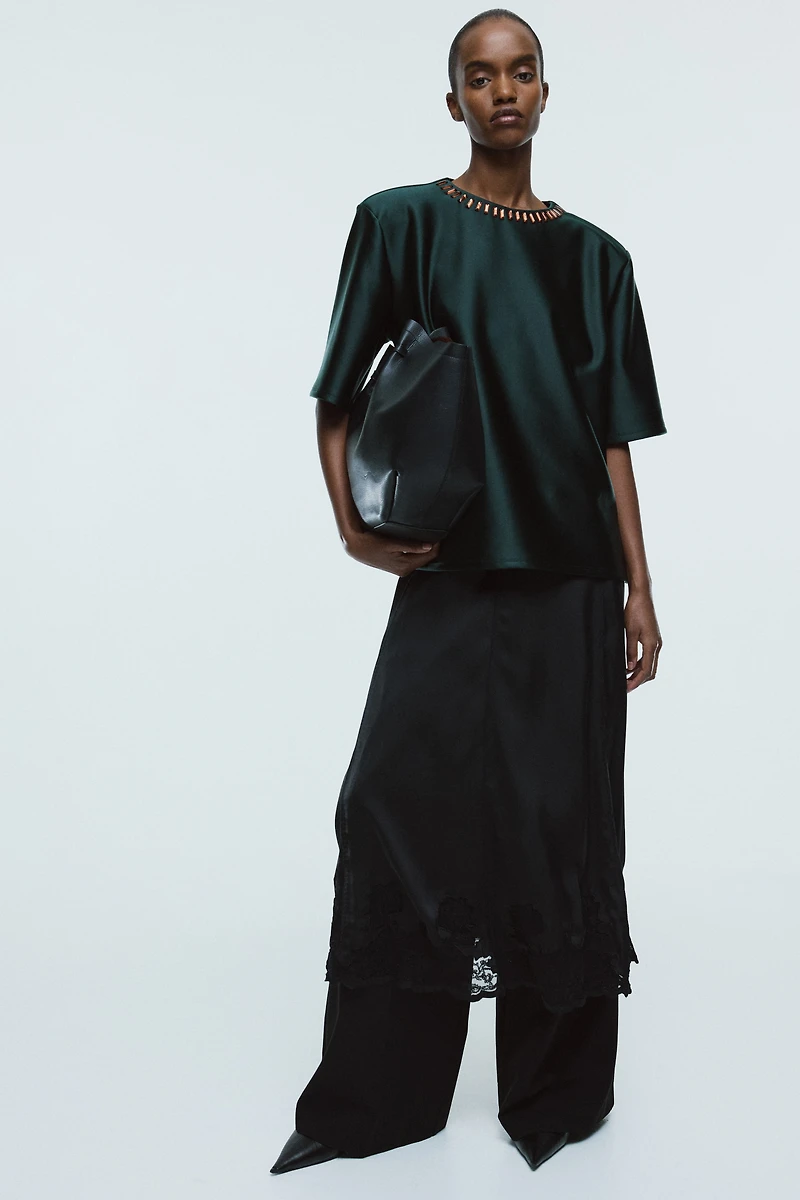 Top with Shoulder Pads