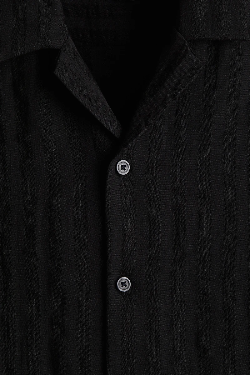 Regular-Fit Long-Sleeved Resort Shirt