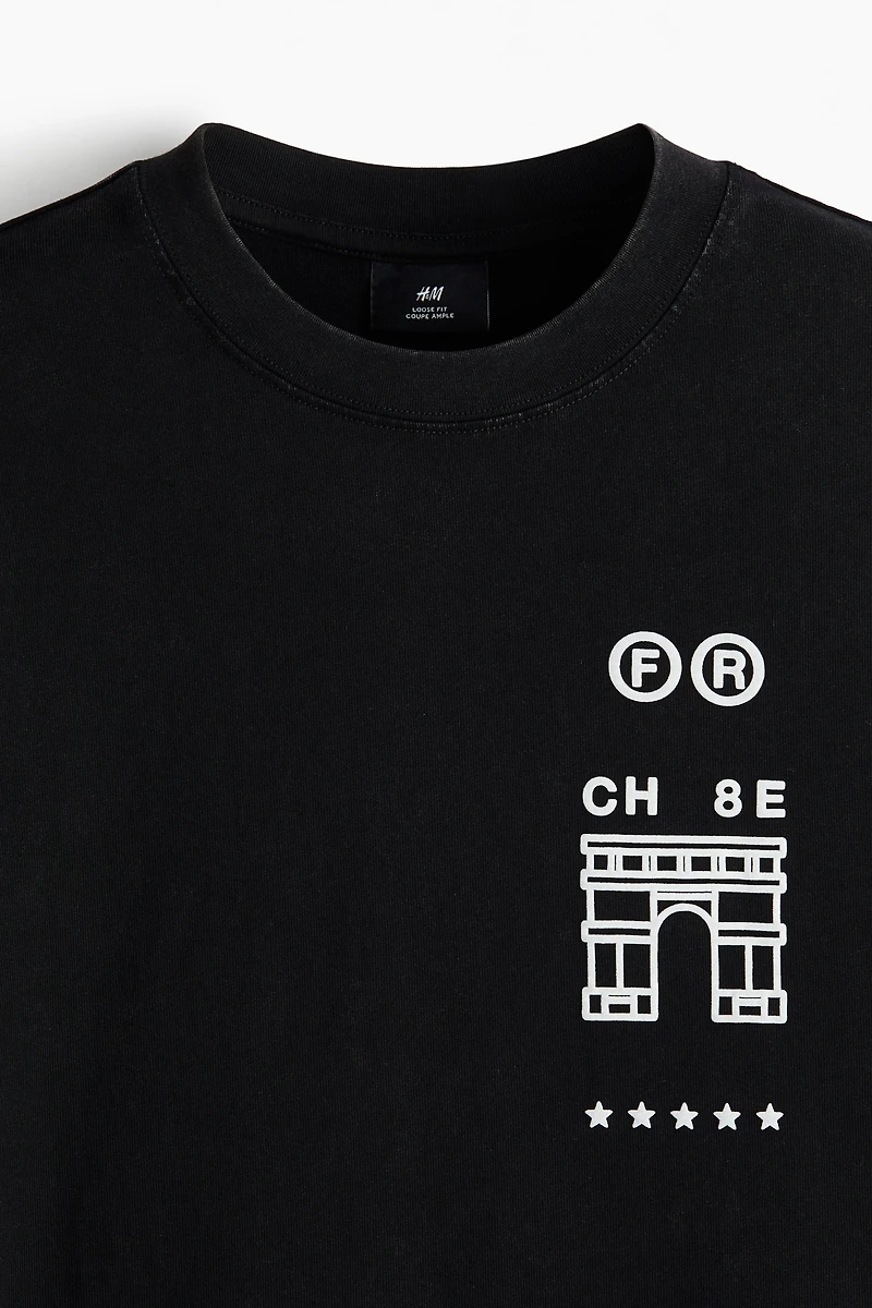 Loose-Fit Washed T-Shirt