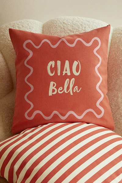 Printed Cotton Cushion Cover