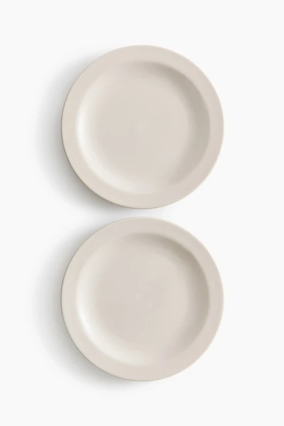 2-Pack Porcelain Dinner Plates
