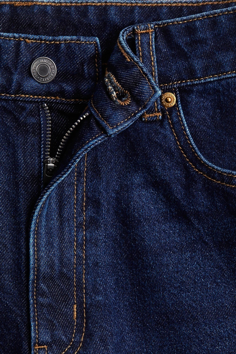 Denim Bermuda Shorts