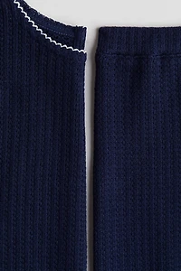 2-Piece Jacquard-Knit Set