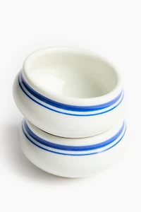 2-Pack Small Porcelain Bowls