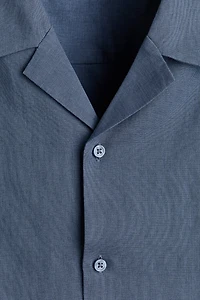 Relaxed-Fit Linen-Blend Resort Shirt
