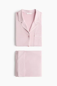 MAMA Piping-detail Pajamas