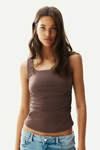 Ruched Tank Top