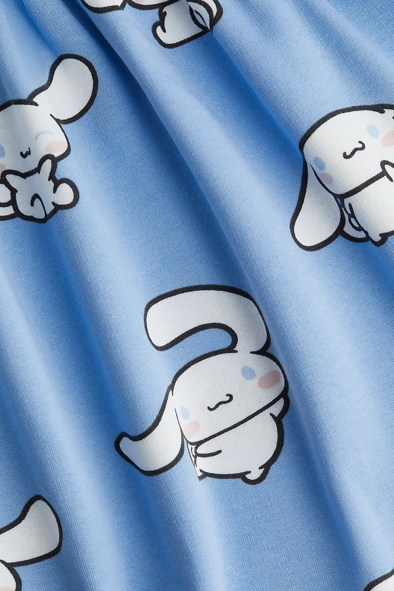 Printed Sweatshirt Dress