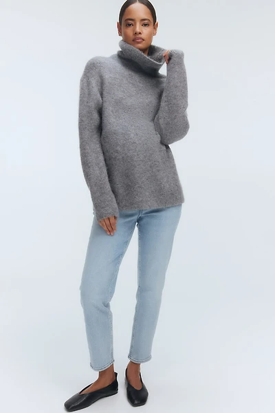 MAMA Slim Ankle Jeans