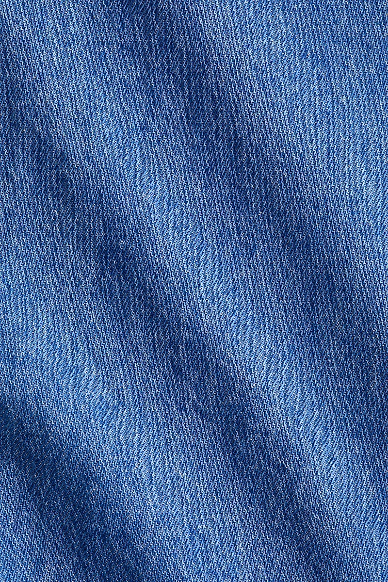 Robe trapèze en denim