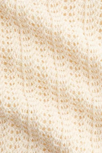 Pointelle-Knit Sweater