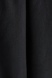 Relaxed-Fit Tailored Linen-Blend Pants