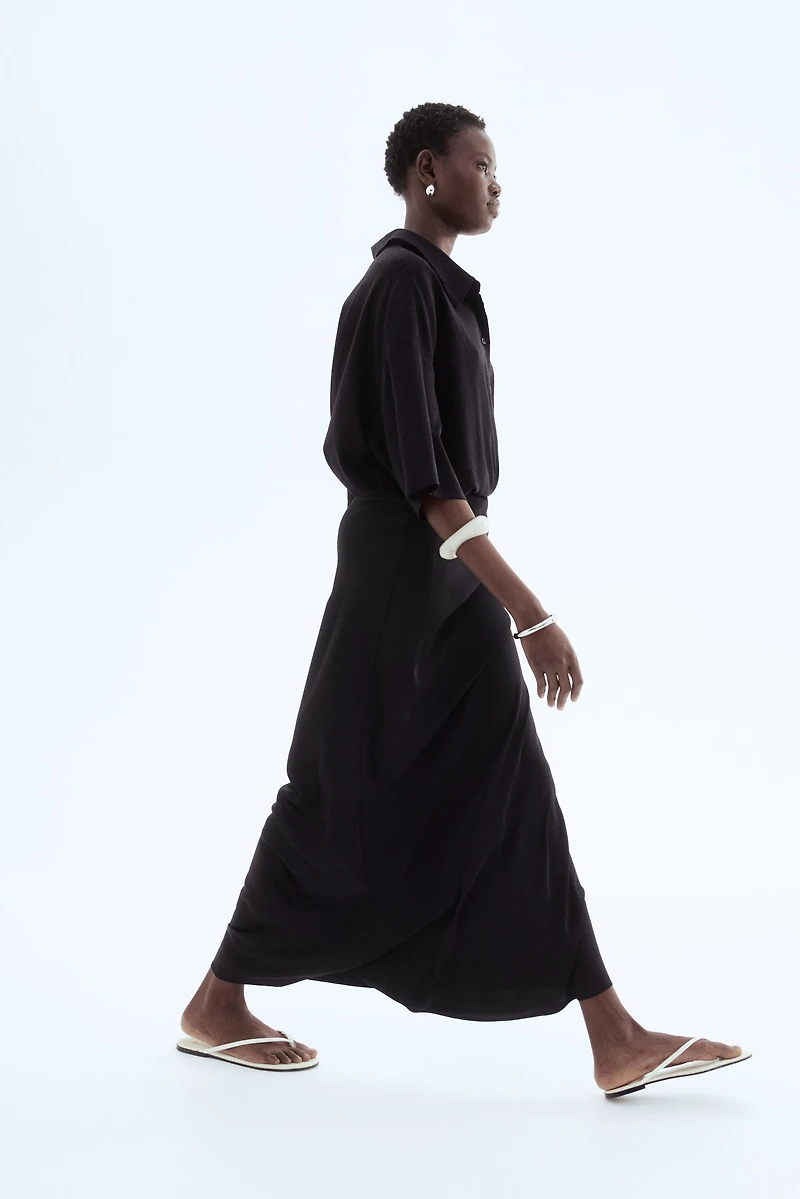 Satin Slip Skirt