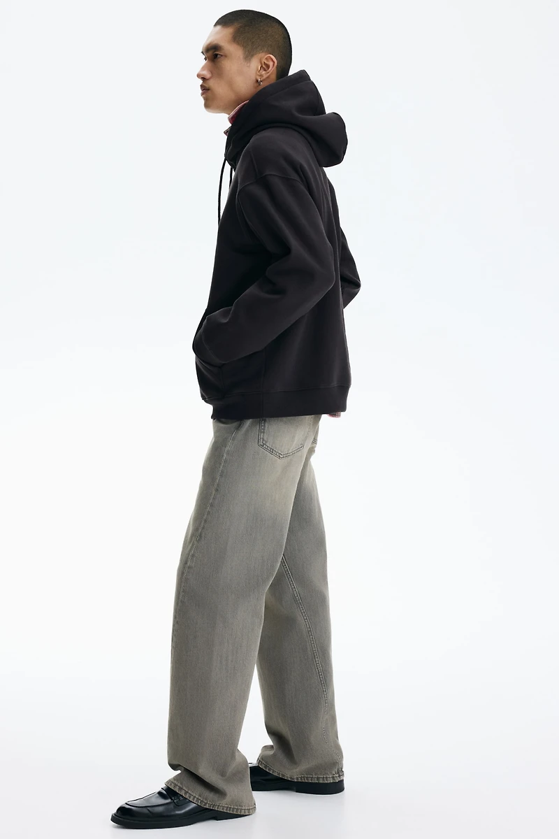 Regular-Fit Printed Hoodie