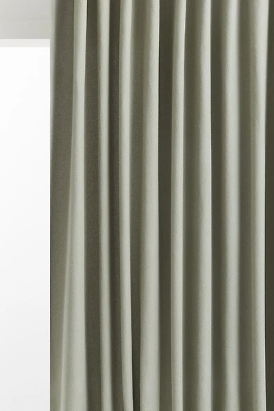 Single-pack Wide Cotton Curtain Panel