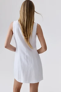 Button-Front Dress