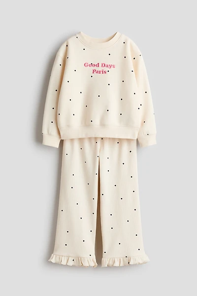 2-Piece Set with Motif