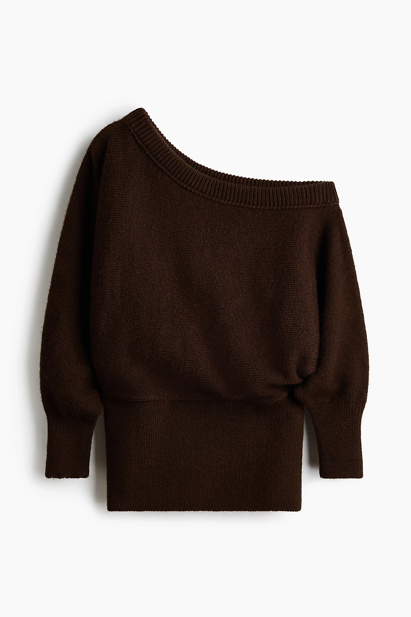 One-Shoulder Sweater
