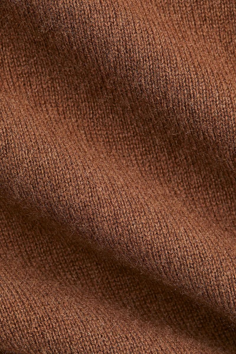 Chandail en tricot fin de laine cachemire