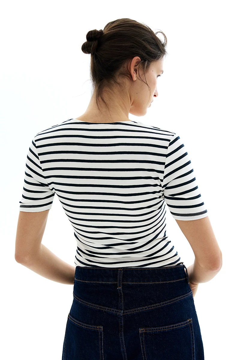 Square-Neck Top