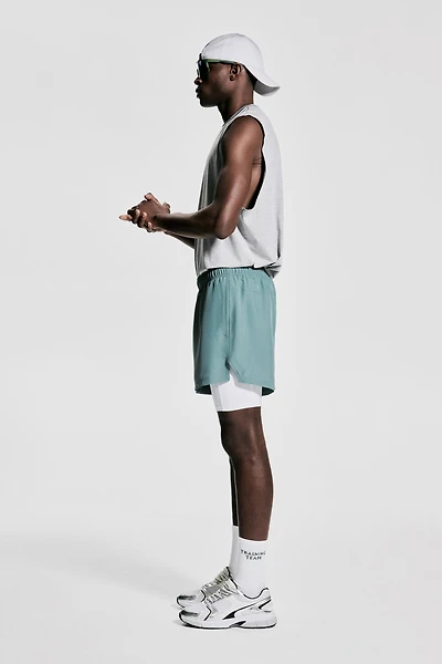 Double-Layered Sports Shorts with DryMove™