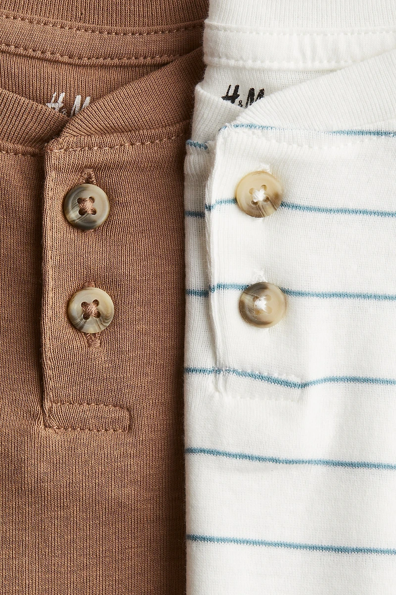 2-Pack Henley T-Shirts