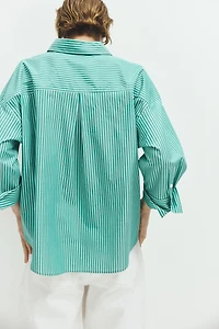 Short Poplin Shirt