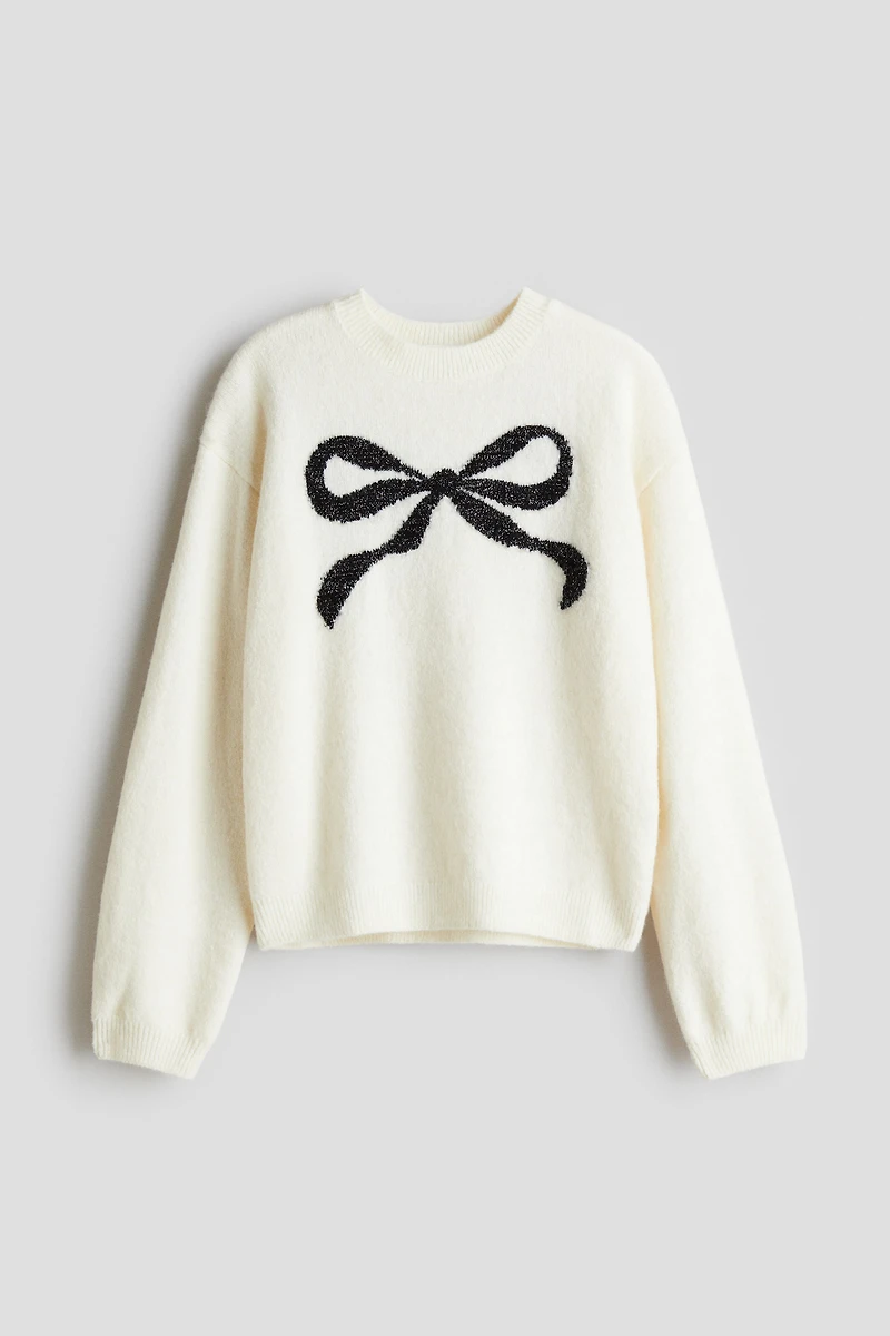 Jacquard-Knit Sweater
