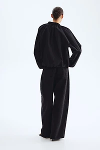 Gathered Bomber Jacket