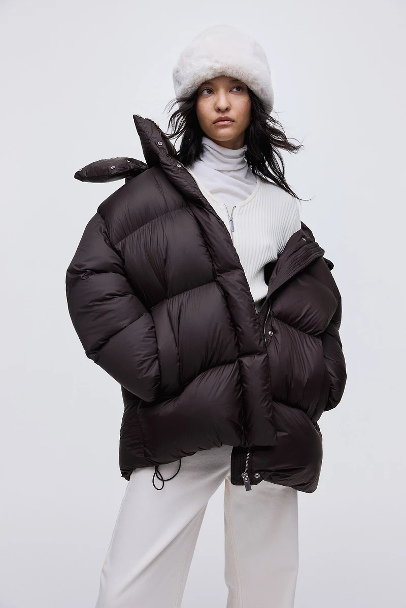 Hooded Down Puffer Jacket