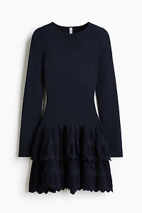 Dress with Tiered Skirt