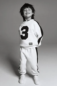 2-Piece Printed Sweatshirt and Joggers Set