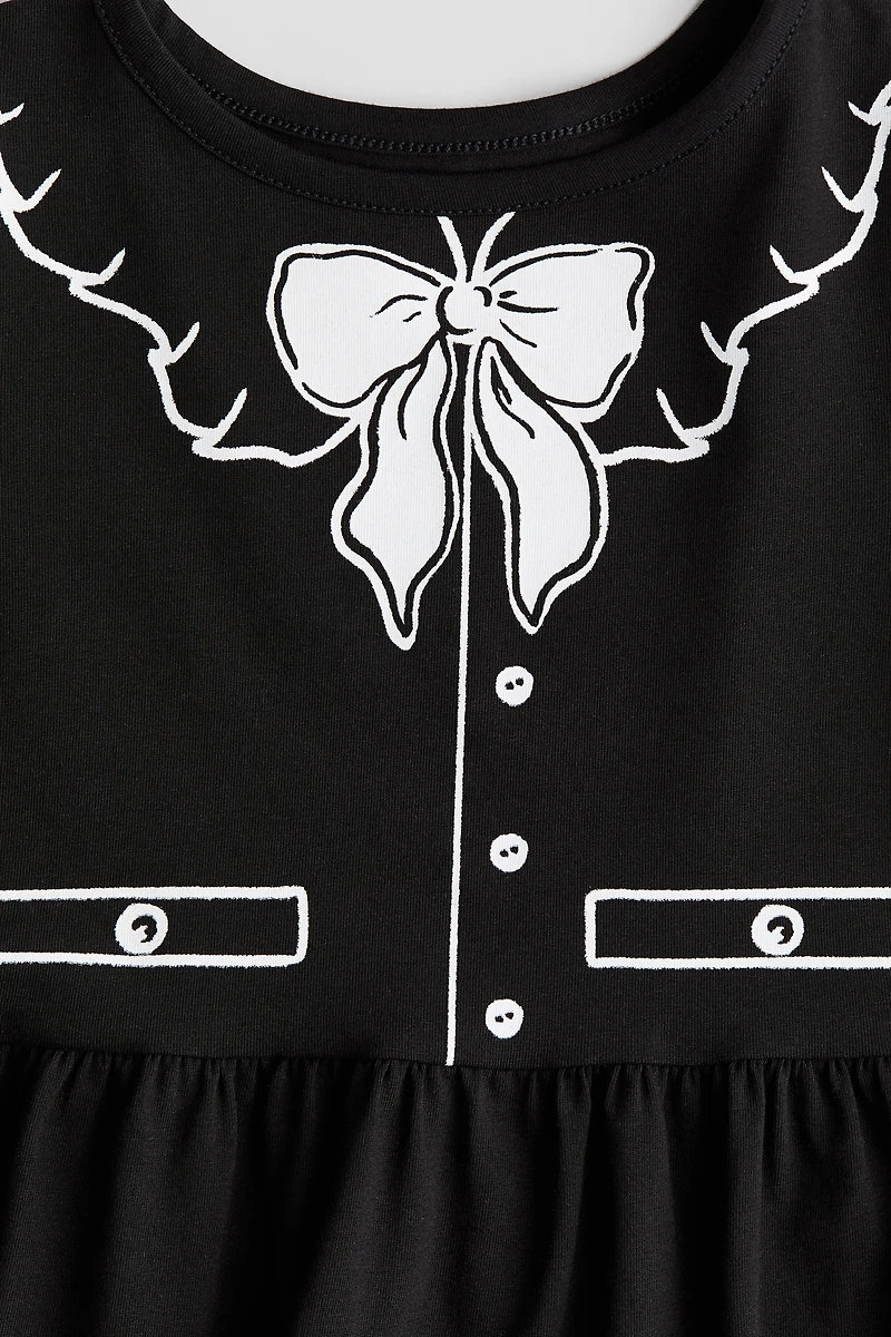 Robe imprimée en coton