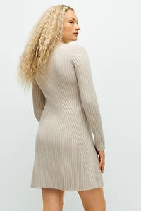 MAMA Rib-Knit Dress