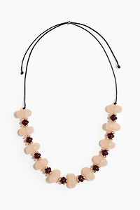 Beaded Cord Necklace