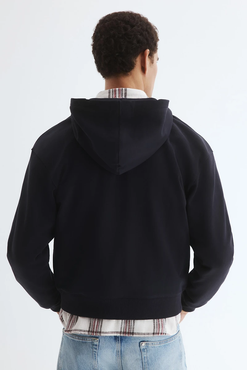 Loose-Fit Hooded Jacket