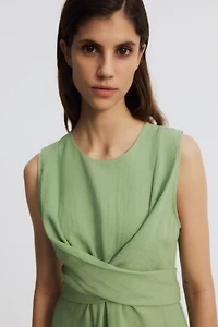 Robe d'allaitement MAMA à nouer dans le dos