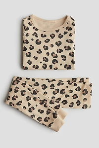 Snug Fit printed cotton pyjamas
